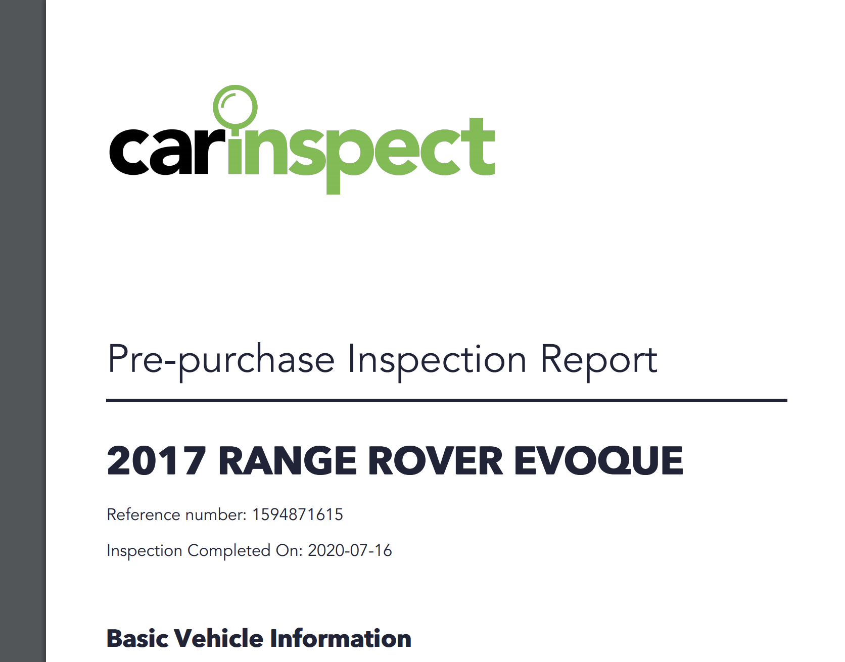 Sample Report Image